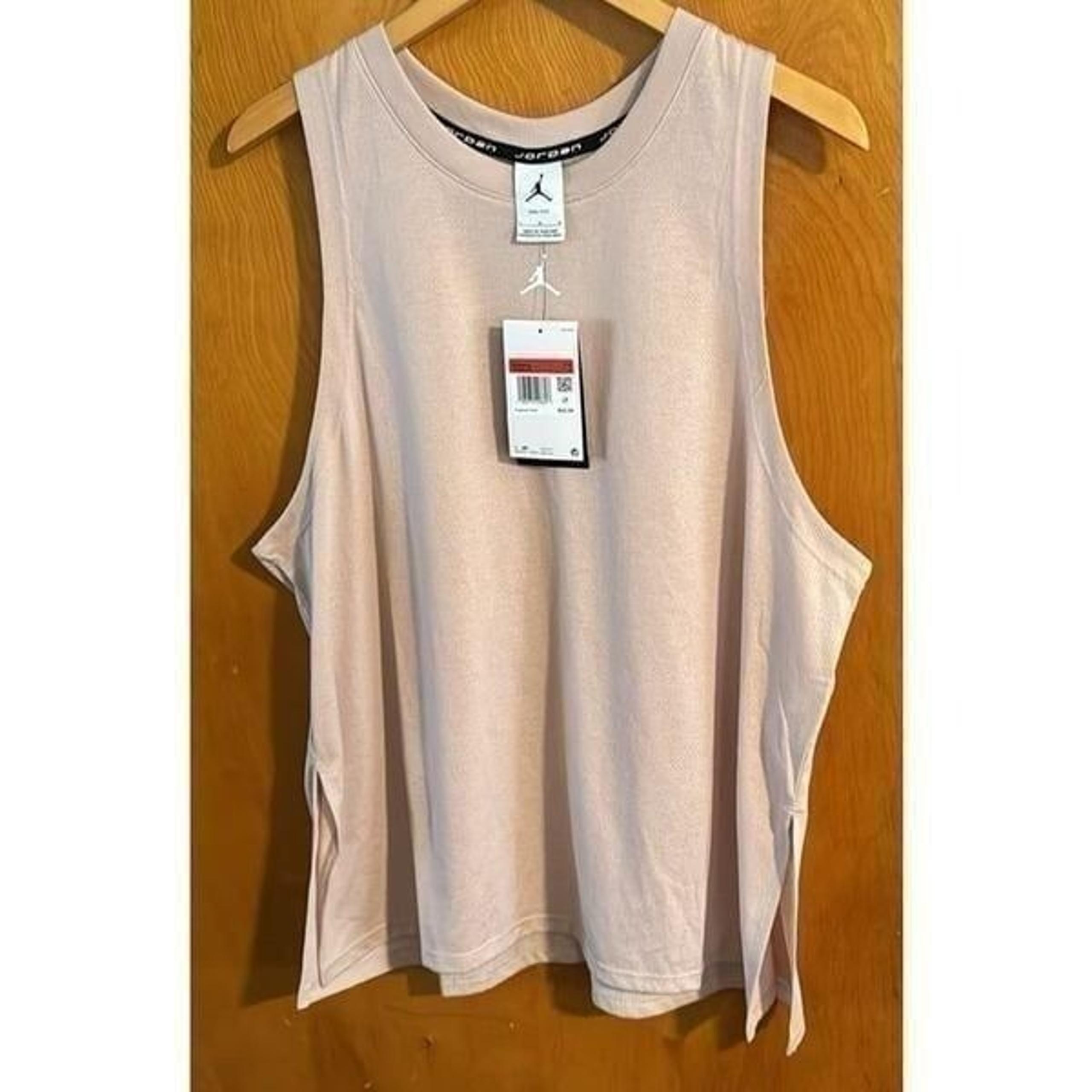 Jordan Tank Top Womens Large Pink Mesh