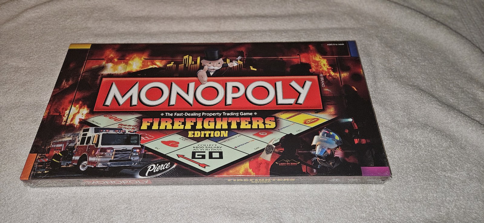 Monopoly Firefighters First Edition 2009 BRAND NEW, Factory Sealed, Perfect Box!