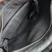 AllSaints Crossbody Bag Black Pebbled Leather Fringe And Studs