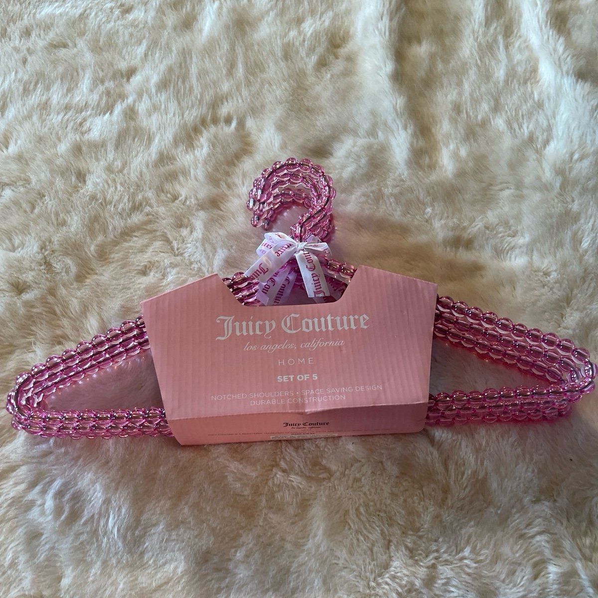 Juicy Couture pearl hangers