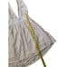 Beach Bunny Womens Small Halter Style Coverup Dress Cream V Neck Lined NWT