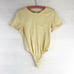 WeWoreWhat Danielle Bernstein Short Sleeve Cotton T-Shirt Bodysuit M