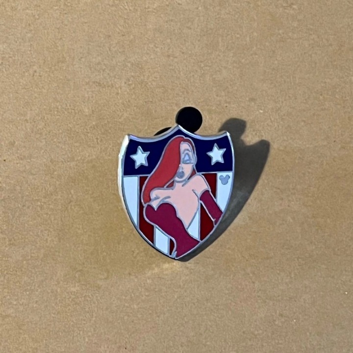 Medium Jessica Rabbit Enamel Pin