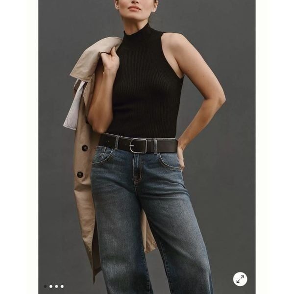 NEW! Reformation Farrah Cashmere Turtleneck Tank