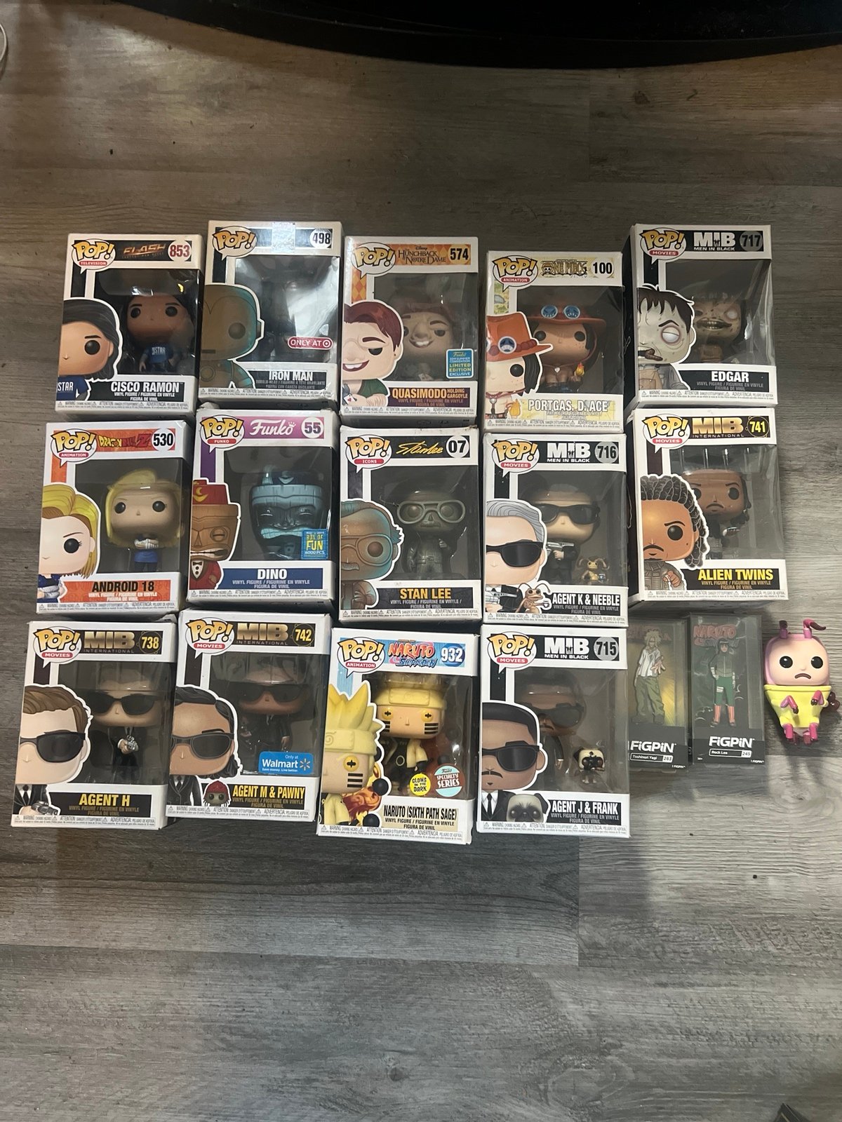 Damaged funko pop lot