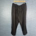 NWT Loft Outlet Pants Womens XL Black Textured Jogger Woven Lyocell Pull On