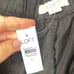 NWT Loft Outlet Pants Womens XL Black Textured Jogger Woven Lyocell Pull On