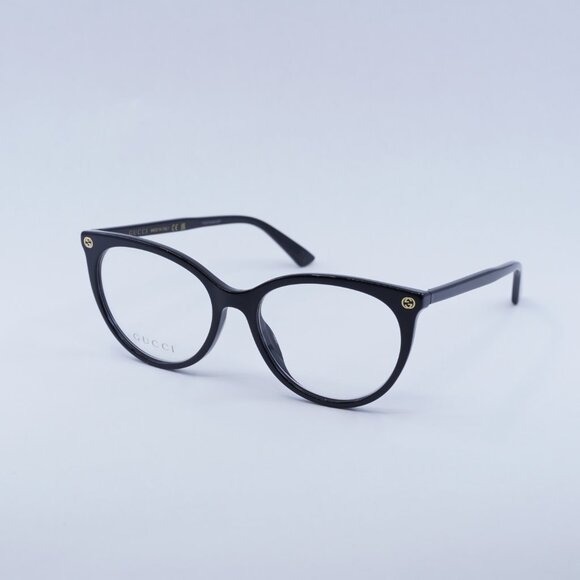 New Gucci GG0093O 001 Eyeglasses - Black Frame
