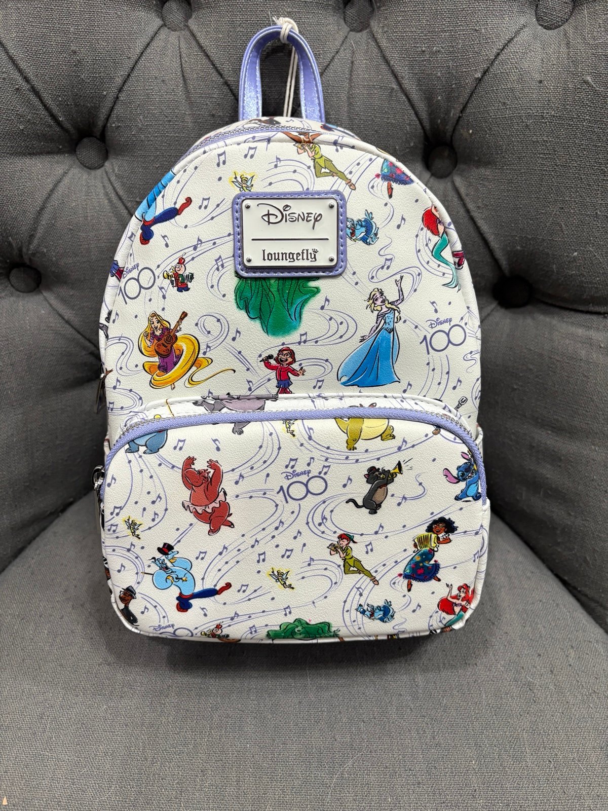 Disney 100 Musical Characters Loungefly Mini Backpack