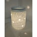 RETIRED Scentsy Jungle Canopy Fragrance Warmer Palm Fronds And Banana Leaves.