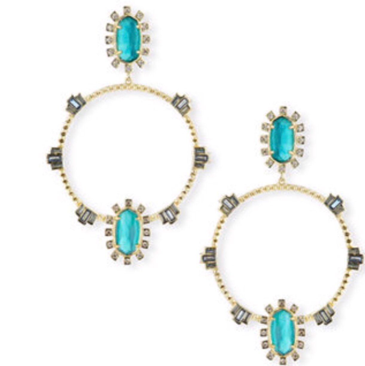 Kendra Scott Hoop Charm Earring