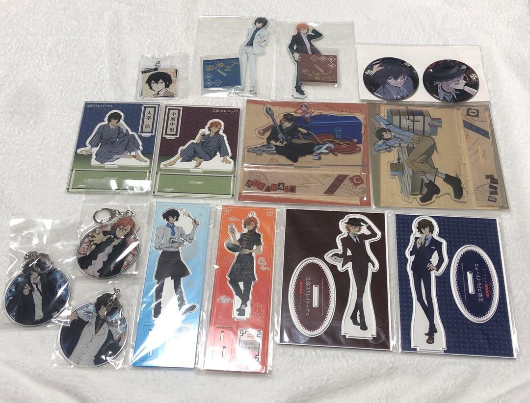 Bungo Stray Dogs Acrylic Stand, Acrylic Keychain, Can Badge