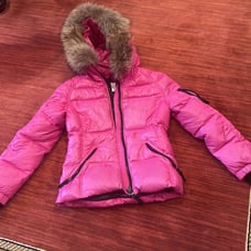 SAM Hot Pink Fur Jacket