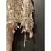 Vintage Cachet by Bari Protas Fringe Lace crochet Short Sleeve flapper Dress 5/6