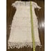 Vintage Cachet by Bari Protas Fringe Lace crochet Short Sleeve flapper Dress 5/6