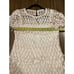 Vintage Cachet by Bari Protas Fringe Lace crochet Short Sleeve flapper Dress 5/6