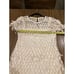 Vintage Cachet by Bari Protas Fringe Lace crochet Short Sleeve flapper Dress 5/6