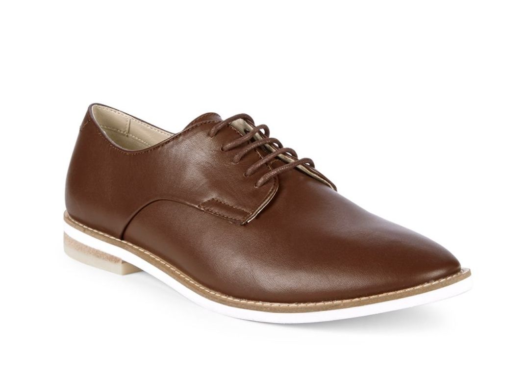 Calvin Klein aggussie leather derby shoe