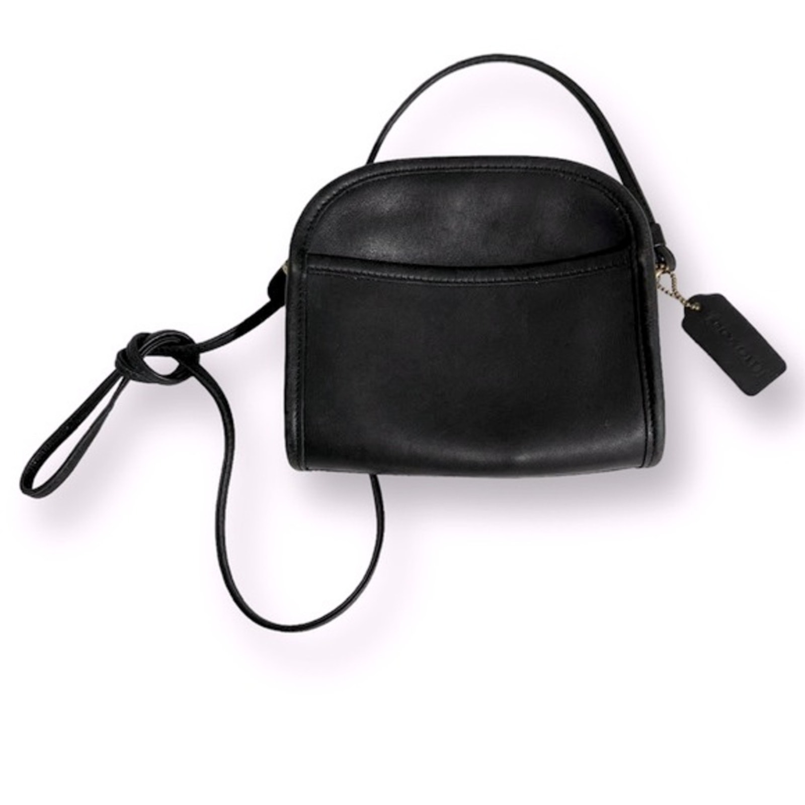RARE COACH Vintage Abbie Crossbody Shoulder Bag 90s| Black | No. BOX-9027