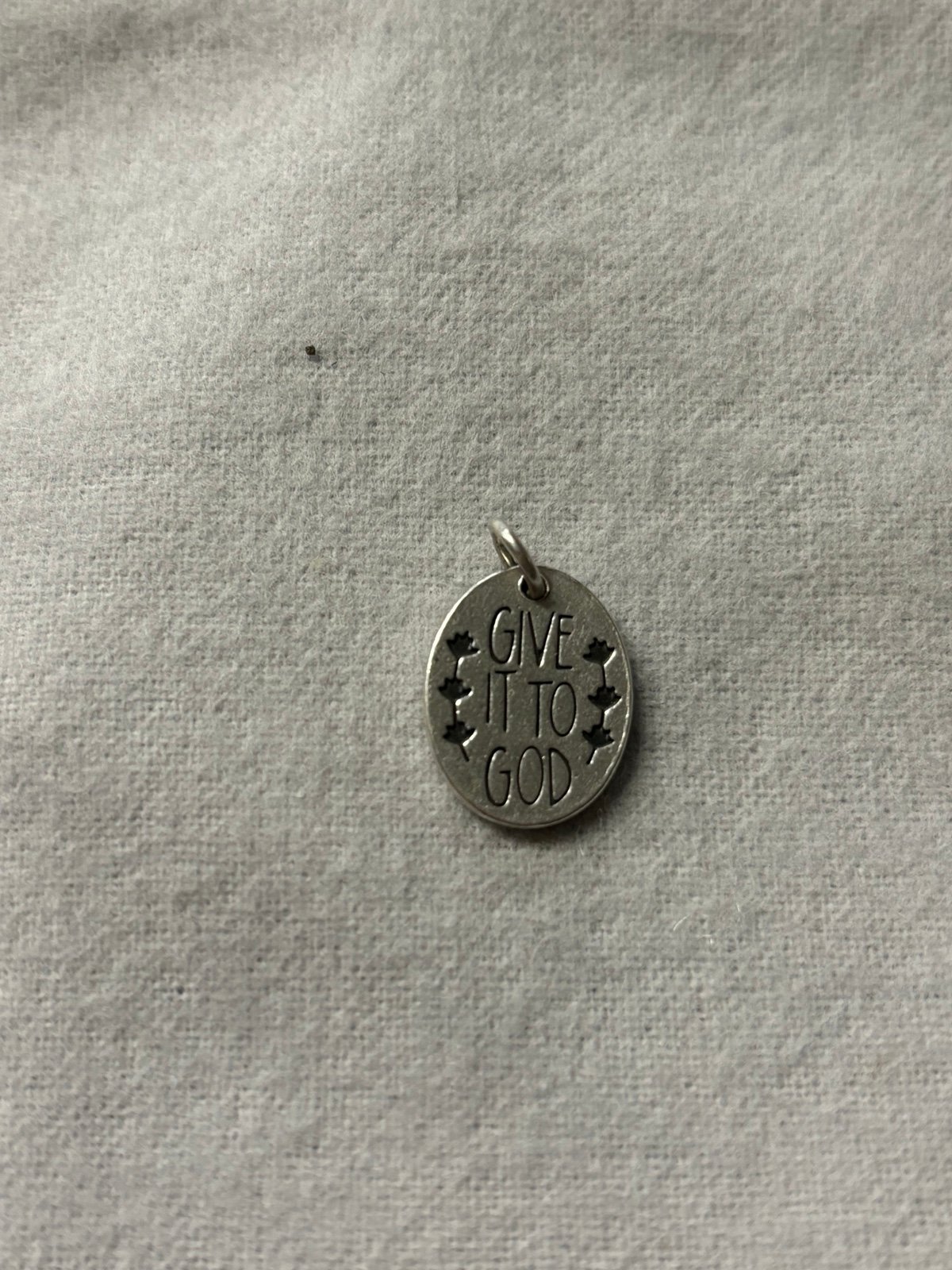 James Avery Give it to God Charm