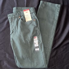 New Levi’s 511 Slim Fit Levis Ease Green Mens Jeans 32x32 NWT