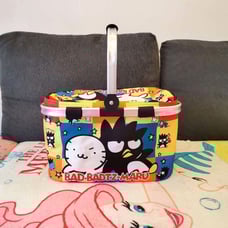 BADTZ-MARU insulated picnic basket/cooler basket