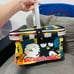 BADTZ-MARU insulated picnic basket/cooler basket