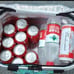 BADTZ-MARU insulated picnic basket/cooler basket