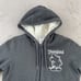 Disney Parks Disneyland Mickey Mouse Full Zip Faux Fur Lined Hoodie Women Medium