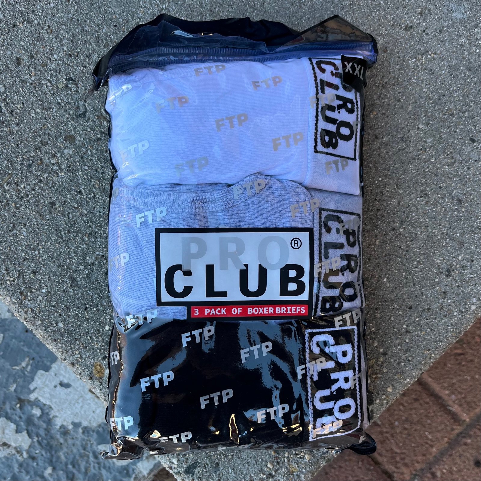 2024 FTP + Pro Club 3 Pack Boxer Briefs XXL
