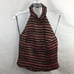 Cache Red & Black Striped Halter Top New 10