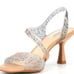 Alex Marie Sutton Clear Rhinestone Slingback Dress Sandals