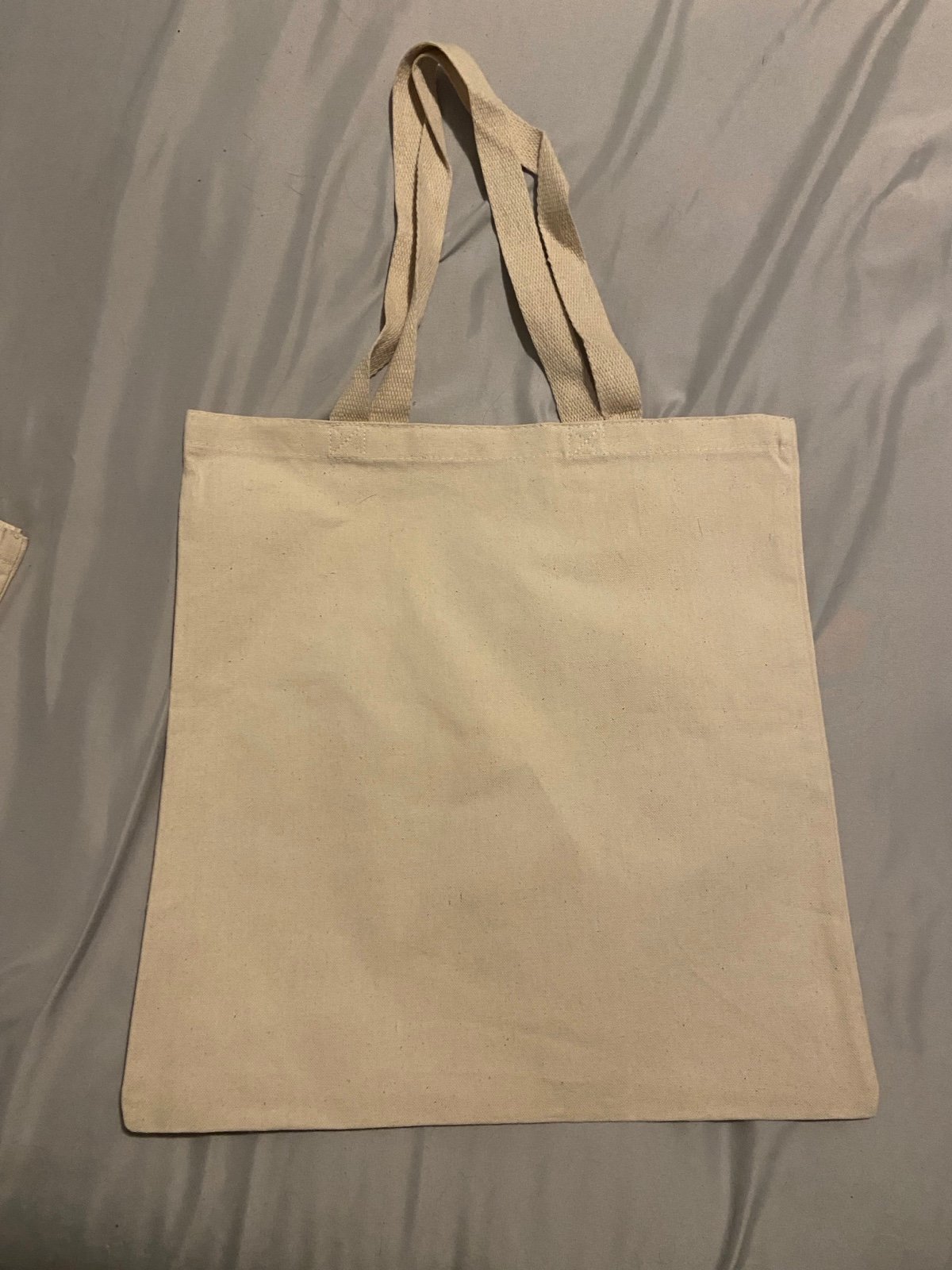 8 big plain tote bag