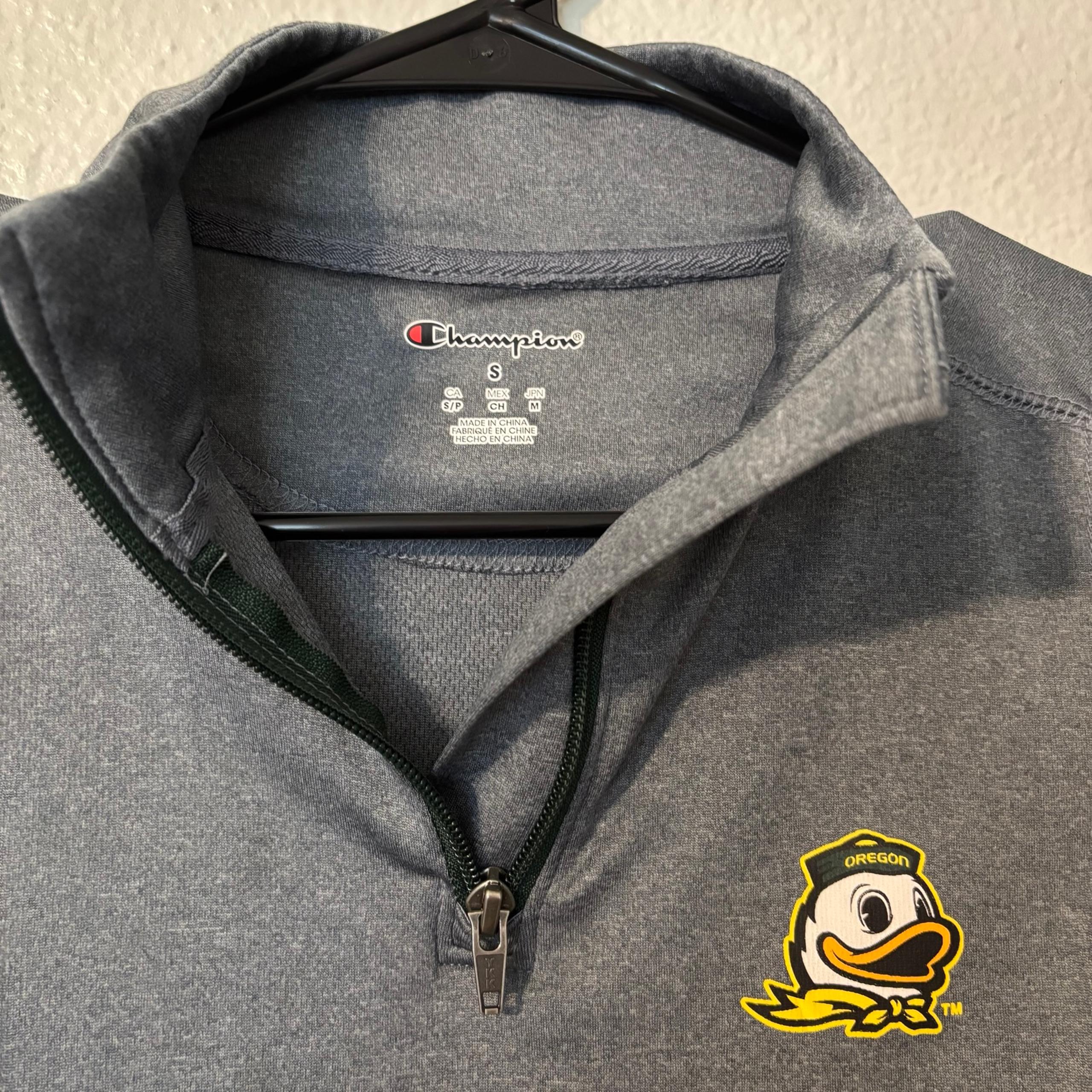 Oregon Ducks Champion Kids 3/4 zip