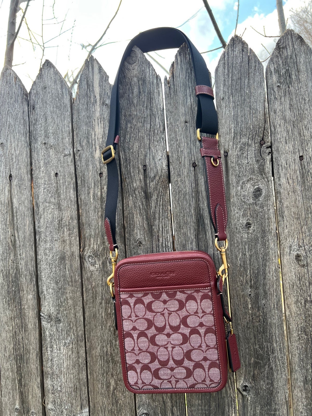 Coach Sullivan Crossbody In Signature Chambray