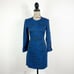 A.L.C. NWOT Blue Black Noelle Sheath Tiger Print Dress Size 0