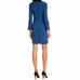 A.L.C. NWOT Blue Black Noelle Sheath Tiger Print Dress Size 0
