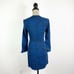 A.L.C. NWOT Blue Black Noelle Sheath Tiger Print Dress Size 0