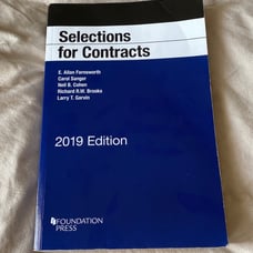Selections for Contracts supplement textbook