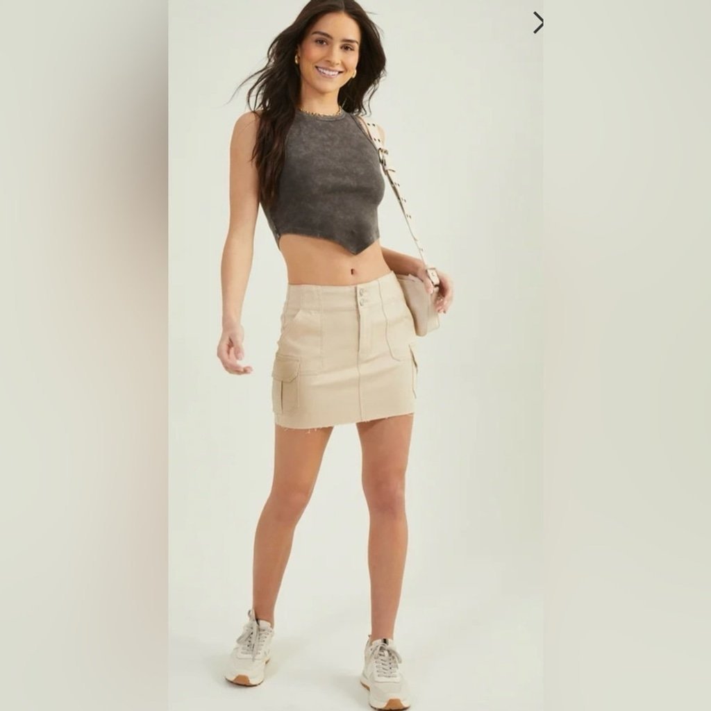 NEW with tags Altar'd State Baylin Cargo Mini Skirt