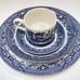 Blue Willow China Churchill 4 piece