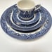 Blue Willow China Churchill 4 piece