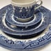 Blue Willow China Churchill 4 piece