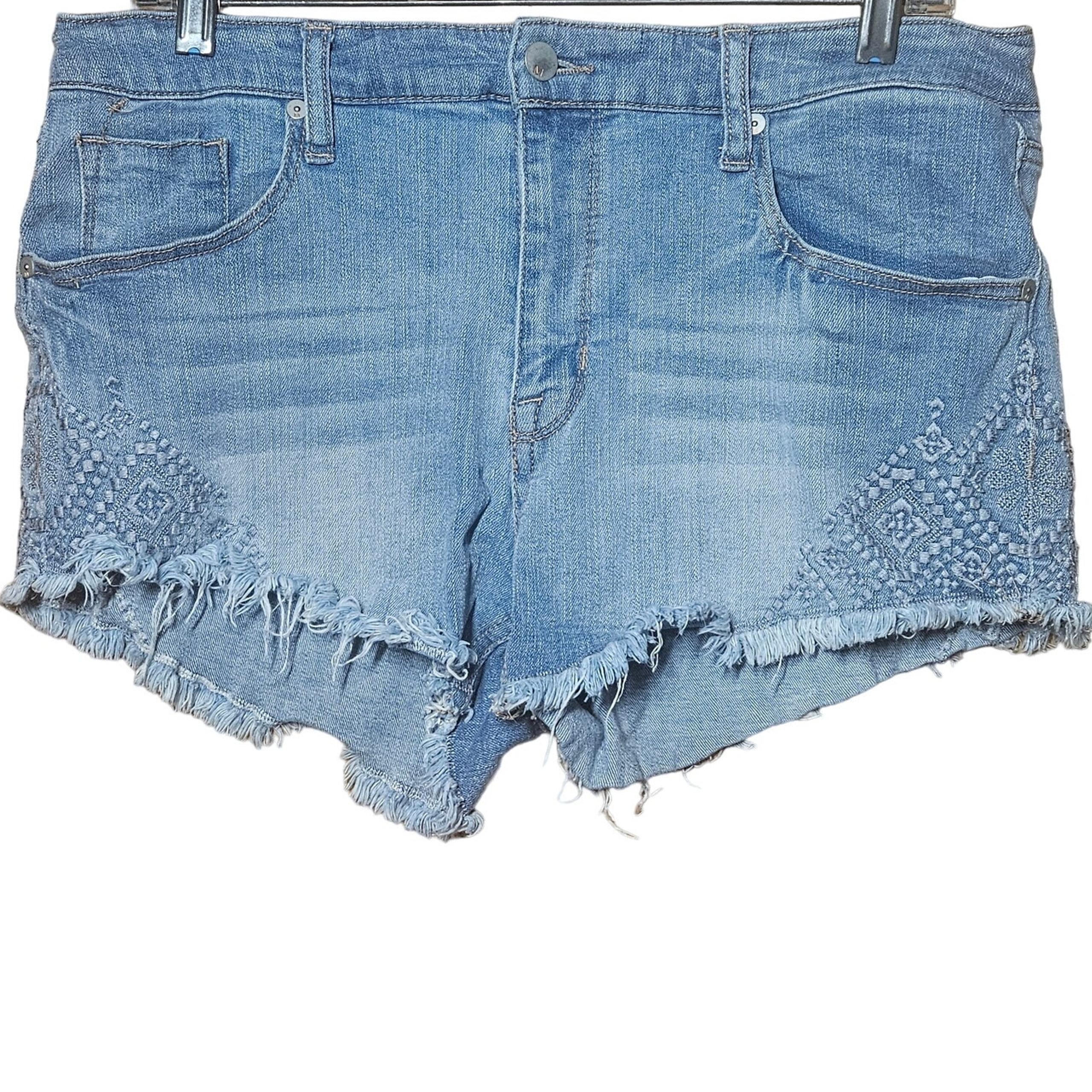 High Rise Short Shorts Size 14