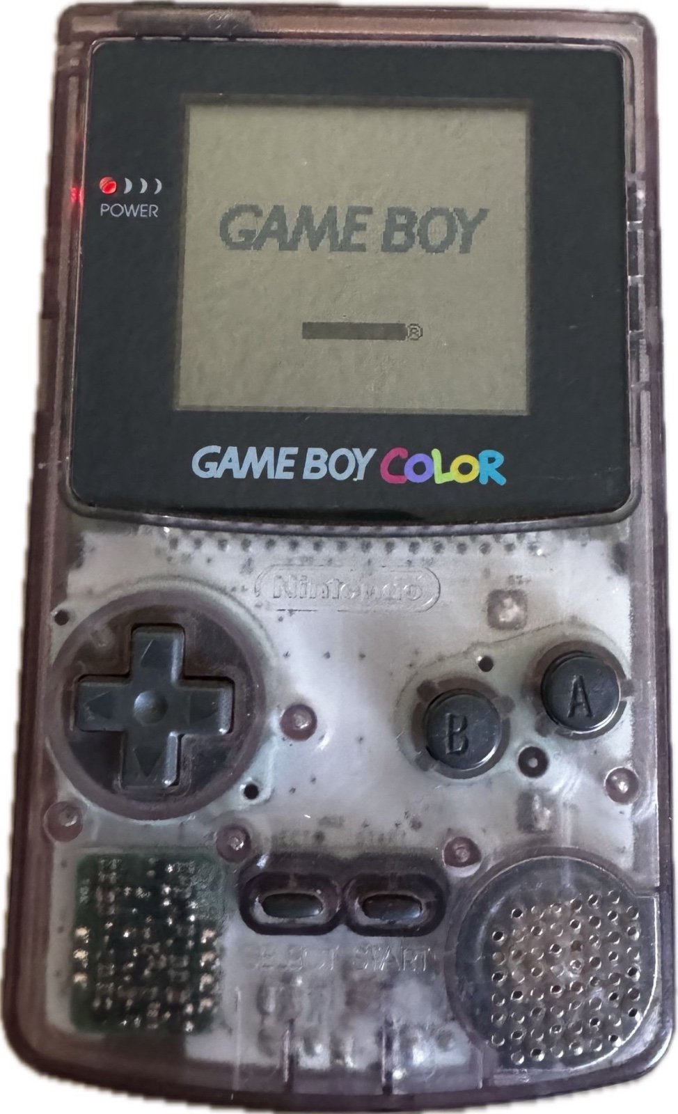 Gameboy Color- Atomic Purple + Pokémon Game