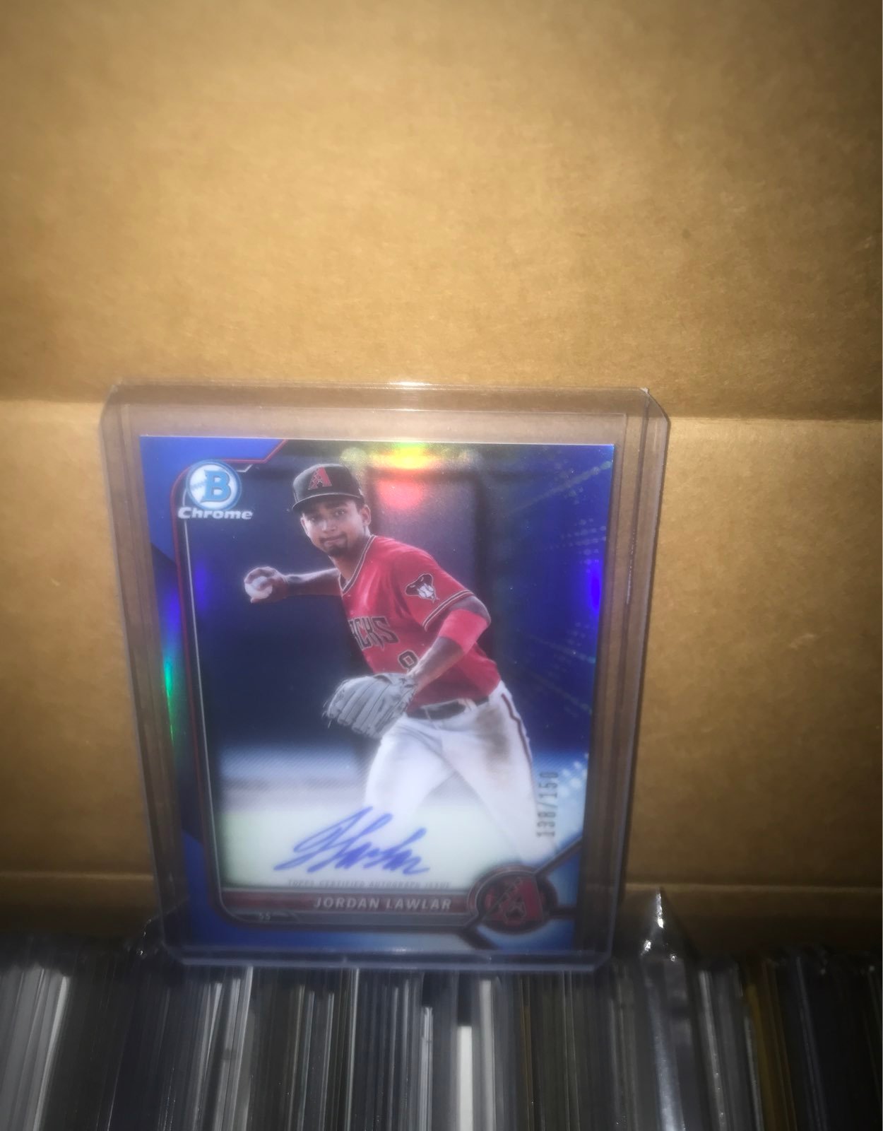 Jordan Lawler bowman chrome auto /150