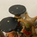 Lot of three candle holders