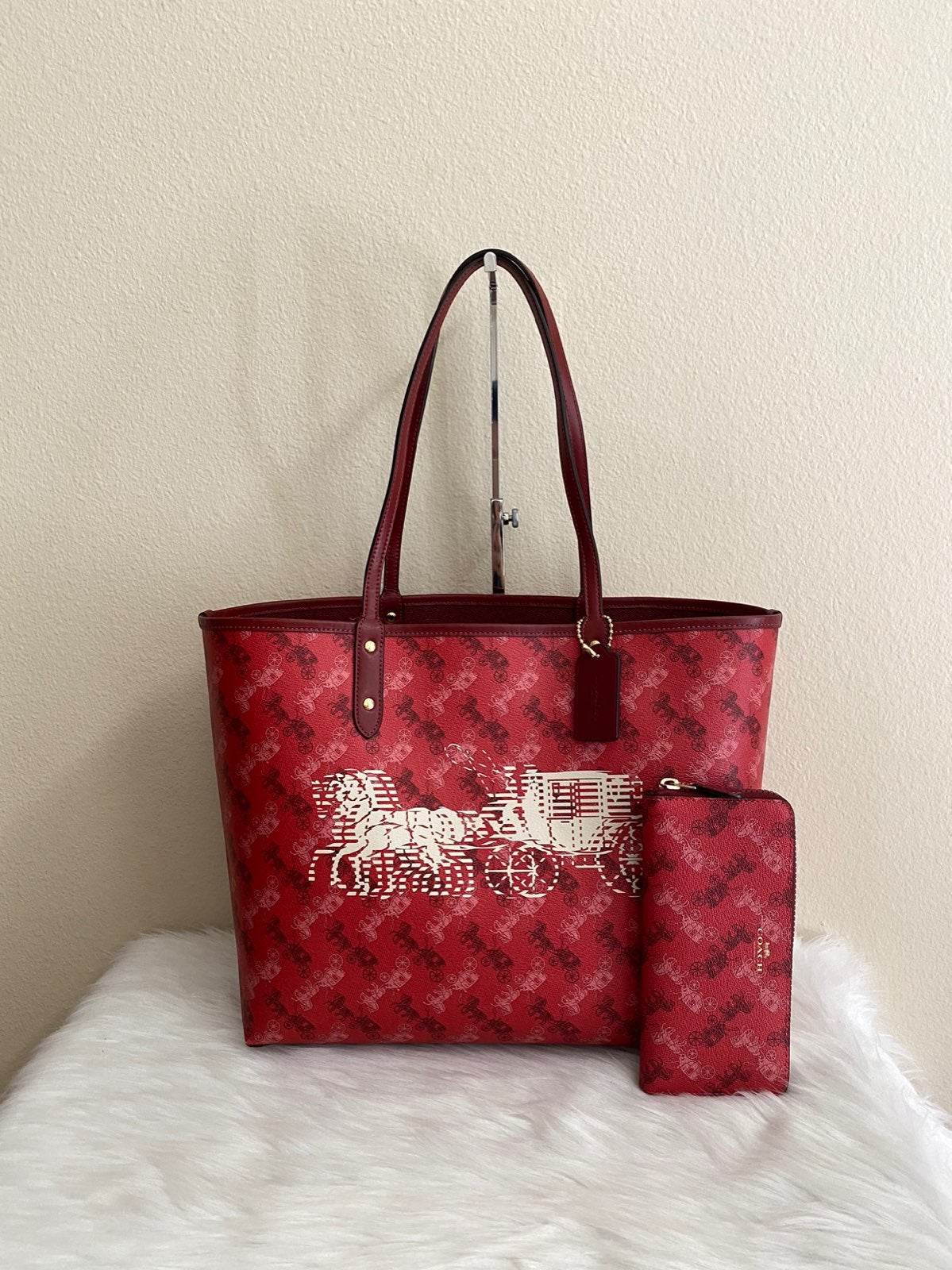 Coach purse and wallet set