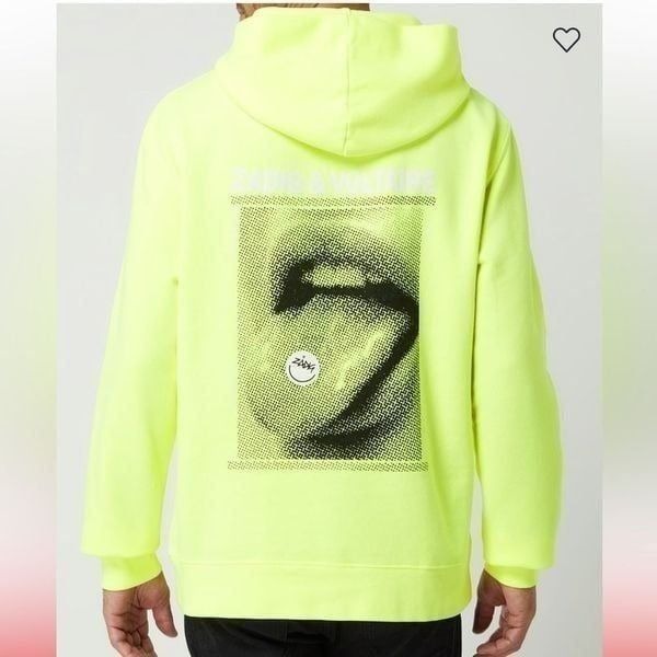 Zadig & Voltaire Happy Mouth Sweatshirt Men’s FLAWED XS