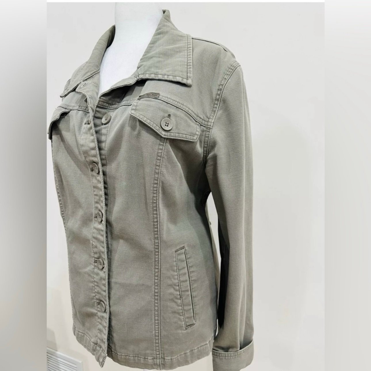 Calvin Klein Jeans Khaki /Army Green 1990s Jacket Size XL
